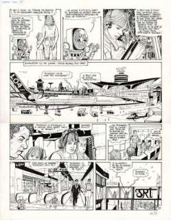 Lamquet. Planche originale ’Tropique des étoiles’ | BDEnchères