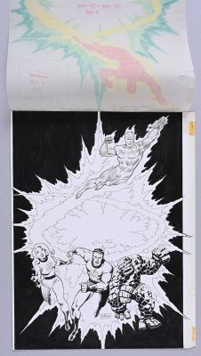 Mitton, Jean-Yves... | MITTON, Jean-Yves (né en 1945) Les quatre fantastiques.... | Coutau Bégarie