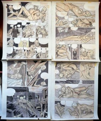 Erich Von Gotha... | Lot 179 - Erich VON GOTHA (né en 1924) Quatre planches originales... | misc / divers