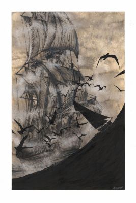 Christophe Chabouté (Né En 1967) | Lot 7 : Le vaisseau fantôme | Huberty Breyne