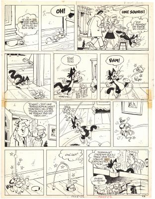 Raymond Macherot (1924-2008) | Lot 81 : Sibylline et la betterave | Huberty Breyne