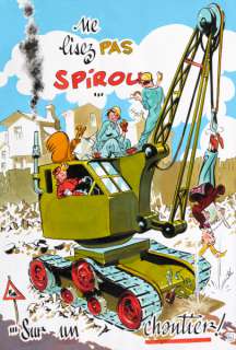 Séverin | Spirou et Fantasio, illustration Ã  l’encre de Chi… | Banque Dessinée