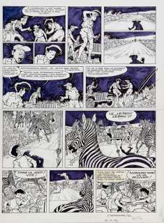 Desorgher | Jimmy Tousseul, planche n°33 Ã  l’encre de Chine … | Banque Dessinée