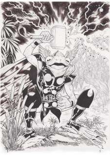 Paco Diaz - Thor #364 Homage Variant Cover