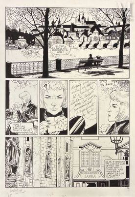 Grenson, Olivier (Né En 1962) | Lot 126 : Niklos Koda, Tome 5, planche 35 | Millon