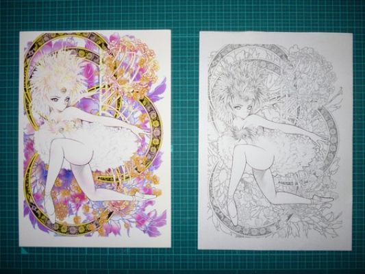 Original Illustrations, sketches, rough drawings -package 2- by Dirty MATSUMOTO | eBay US (Buy It Now)