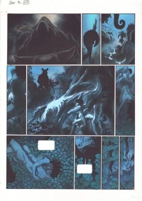 Lot 603 - Frank Pé. Planche originale Zoo | BDEnchères