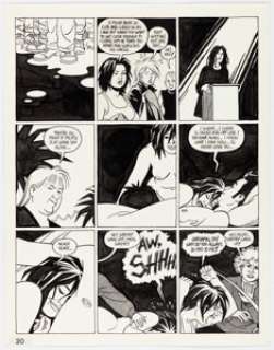 Jaime Hernandez | Love and Rockets Story Page 18 Maggie Original Art (Fantagraphics, c. 1990s).... | Heritage