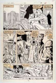 Todd McFarlane and Andy Mushynsky G.I. Joe, A Real American Hero #60 Story Page 14 Original ...