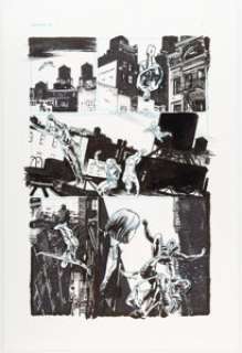 Michael Lark And Stefano Gaudiano | Daredevil #96 Story Page 4 Original Art (Marvel, 2007).... | Heritage