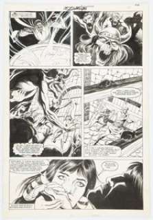 Judith Hunt, Mike Manley, and Art Nichols - Conan the King #39 Story Page 12 Original Art (Marvel, 1988)....