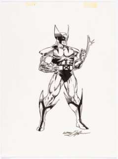 Neal Adams - Wolverine Illustration Original Art (c. 1990s).... (Total: 2 Original Art) | Heritage