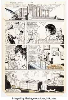 Postman, Brian - Brian Postman and Sam de la Rosa Spider-Woman #49 Story Page 4 Original Art (Marvel, 1983)....