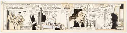 Gould, Will | Will Gould Red Barry Daily Comic Strip dated 12-17-35 Original Art (King Features Syndicate, 1935). ... | Heritage