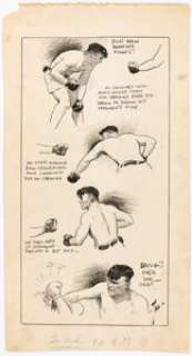 Dorgan, Thomas "Tad" | Thomas "TAD" Dorgan New York Journal "Jack Dempsey" Sports-Page Comic Strip Original Art dated 12-10-20 (NY ... | Heritage