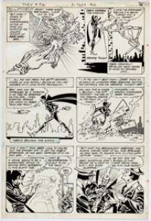 Infantino, Carmine | Carmine Infantino and Bob Smith Flash #300 Story Page 24 Original Art (DC, 1981).... | Heritage