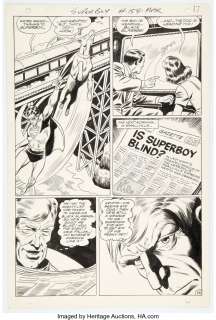 Brown, Bob - Bob Brown and Wally Wood Superboy #154 Splash Page 15 Original Art (DC, 1969)....