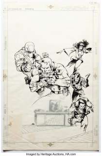 Bingham, Jerry - Jerry Bingham Suicide Squad #8 Cover Original Art (DC, 1987)....