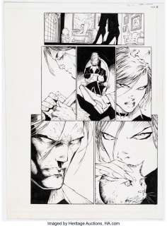 Silvestri, Marc - Marc Silvestri and John Livesay The Darkness #11 Story Page 14 Original Art (Image/Top Cow, 1998)....