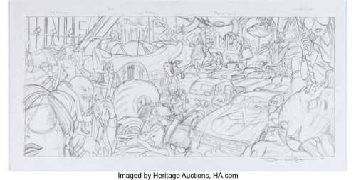 Jean, James | James Jean - UNIFA Commercial Ad Illustration Original Art (2005).... | Heritage