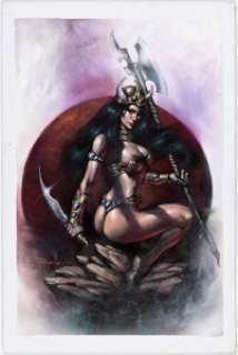 Lucio Parrillo | Lucio Parrillo - Dejah Thoris Illustration Original Art (2010).... | Heritage