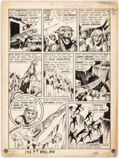 Raboy, Mac - Mac Raboy Whiz Comics #13 Story Page 4 Dr. Voodoo Original Art (Fawcett, 1941)....