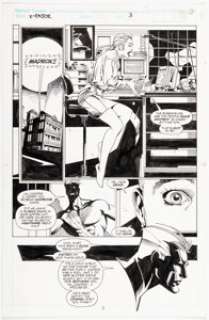 Stroman, Larry - Larry Stroman and Al Milgrom X-Factor #72 Story Page 3 Original Art (Marvel, 1991)....