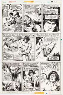 Buscema, John | John Buscema and Alfredo Alcala Tarzan #9 Story Page 10 Original Art (Marvel, 1978).... | Heritage