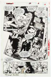 Eaton, Scot - Scot Eaton and others Guardians of the Galaxy #54 Story Page 2 Original Art (Marvel, 1994)....