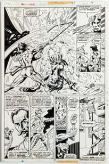 Gulacy, Paul | Paul Gulacy and Dan Adkins Master of Kung Fu #35 Story Page Original Art (Marvel, 1975).... | Heritage