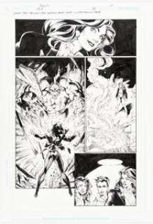 Bagley, Mark - Mark Bagley and Rob Hunter Justice League of America #38 Story Page 19 Original Art (DC, 2009)....