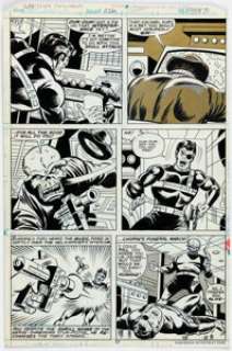 Trimpe, Herb | Sal Buscema, Mike Esposito, and John Tartaglione Captain America #226 Story Page 11 Original Art (Marvel, 1978).... | Heritage
