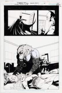 DC Artist - Rodney Ramos Joker‘s Asylum II: Killer Croc #1 Story Page 21 Original Art (DC, 2010)....