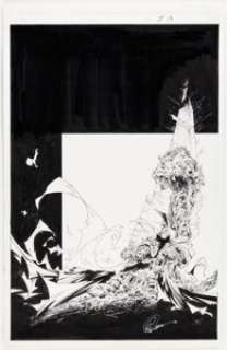 Capullo, Greg | Greg Capullo, Todd McFarlane, and Chance Wolf Spawn #65 Splash Page 20 Original Art (Image, 1997).... | Heritage