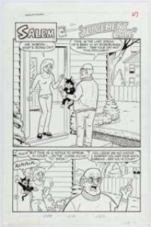 DeCarlo, Dan - Dan DeCarlo and Jon D‘Agostino Sabrina the Teenage Witch #31 Story Page 1 Original Art (Archie, 1999)....
