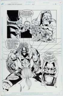 Critchlow, Carl | Carl Critchlow Lobo #13 Story Page 8 Original Art (DC, 1995). ... | Heritage