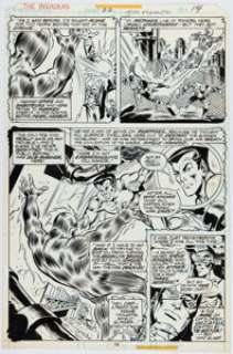 Mooney, Jim | Jim Mooney and Frank Springer The Invaders #22 Story Page 8 original Art (Marvel, 1977).... | Heritage