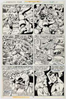 Pollard, Keith | Keith Pollard and Pablo Marcos Fantastic Four #195 Story Page 8 Original Art (Marvel, 1978).... | Heritage