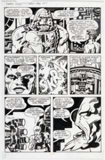 Jack Kirby And Mike Thibodeaux | Captain Victory and the Galactic Rangers #7 Story Page 3 Original Art (Pacific, 198... | Heritage