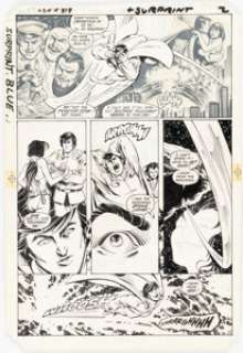 Terry Shoemaker and Karl Kesel - Tales of the Legion of Super-Heroes #319 Story Page 2 Original Art (DC, 1985)....