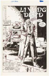 Flint Henry | Grimjack #55 Splash Page 2 Original Art (First, 1989).... | Heritage