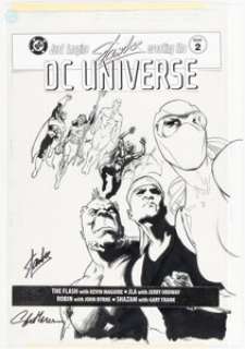 Stuart Immonen | Just Imagine Stan Lee Creating the DC Universe #2 Cover original Art (DC, 2002). ... | Heritage