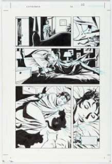 Sean Phillips and Stefano Gaudiano - Catwoman #32 Story Page 22 Original Art (DC, 2004).