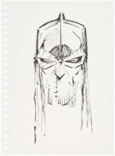 Joelle Jones - Rikard ( - Helheim) Sketch Original Art (c. 2015).