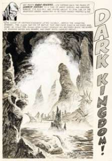 Gray Morrow | Creepy #9 Splash Page 1 Original Art (Warren, 1966). | Heritage