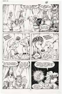 Sergio Aragonés Sergio Aragonés Groo the Wanderer #34 Story Pages 19 Original Art (Marvel, 1987). | Heritage