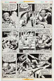Don Perlin Werewolf By Night #37 Story Page 8 Original Art (Marvel, 1976). | Heritage