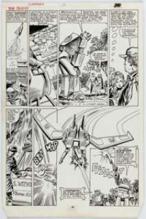 Herb Trimpe and Tom Palmer Transformers #11 Story Page 15 Original Art (Marvel, 1985). | Heritage