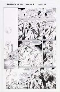 Todd Nauck and Lary Stucker Badrock & Company #5 Story Page 14 Original Art (Image, 1995).