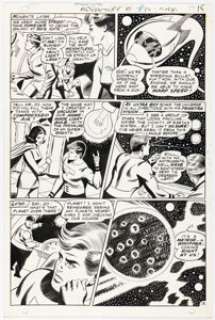 Win Mortimer and Jack Abel Adventure Comics #380 Legion of Super-Heroes Story Page 13 Original Art (DC, 1969). | Heritage